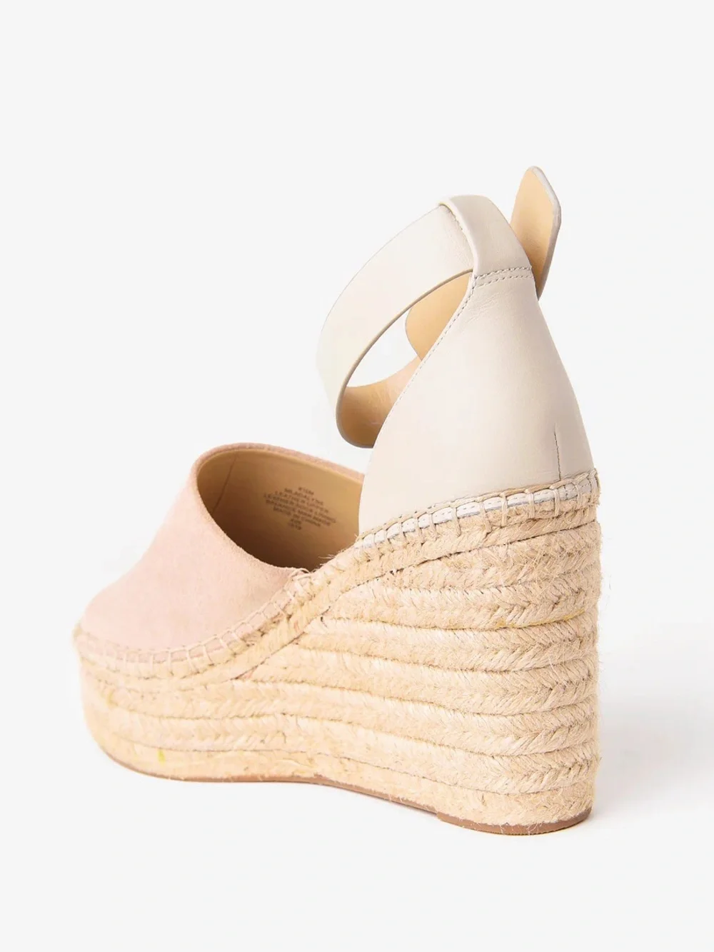 NWT! MARC FISHER Suede Adalyn Espadrille Wedge Sandal. Size 11.